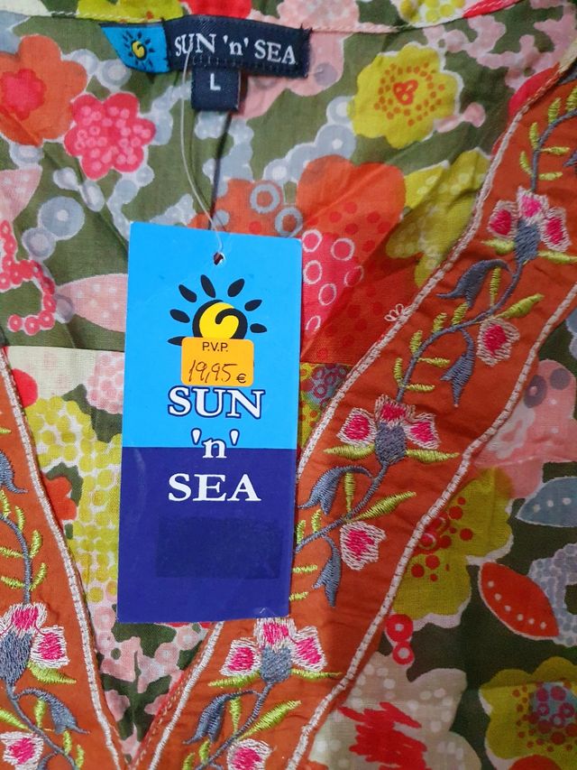 Camisón blusón talla L mujer nueva 