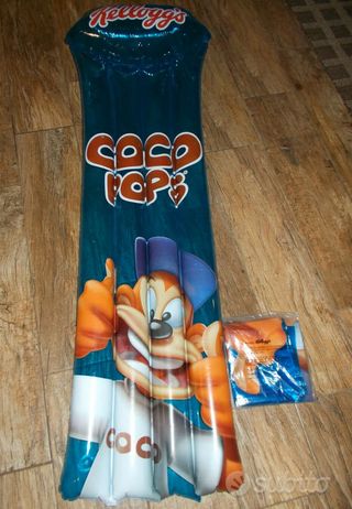 Gonfiabile kellogg's coco pops materassino mare
