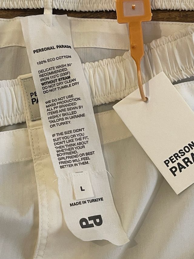 Boxer de Personal Parade. Belt free.