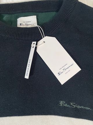 Jersey sueter Ben Sherman nuevo con etiqueta verde