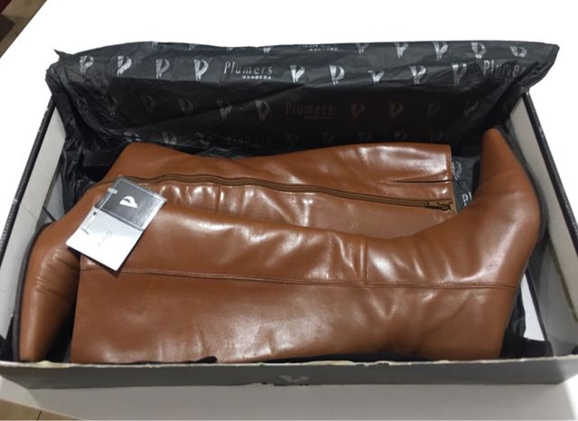 Bota alta piel marca Plumers talla38