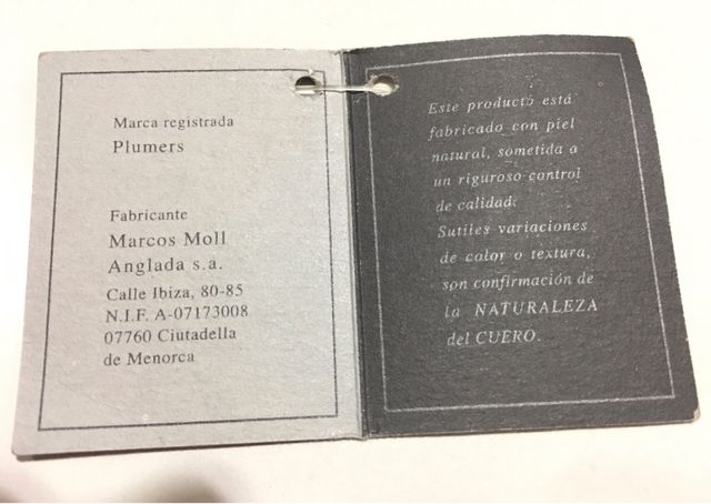 Bota alta piel marca Plumers talla38