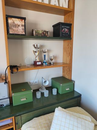 Cama nido con zona de estudio