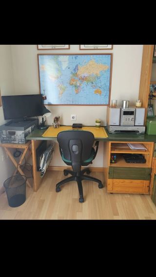 Cama nido con zona de estudio