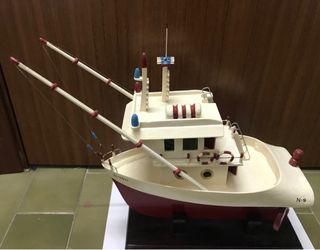 Maqueta barco artesanal