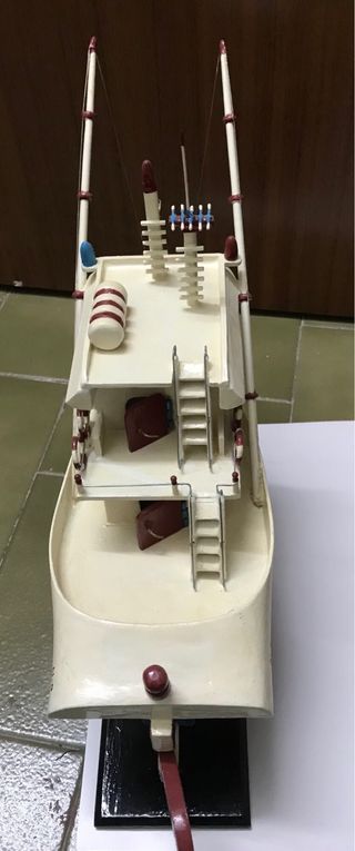 Maqueta barco artesanal