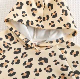 Sudadera bebé leopardo