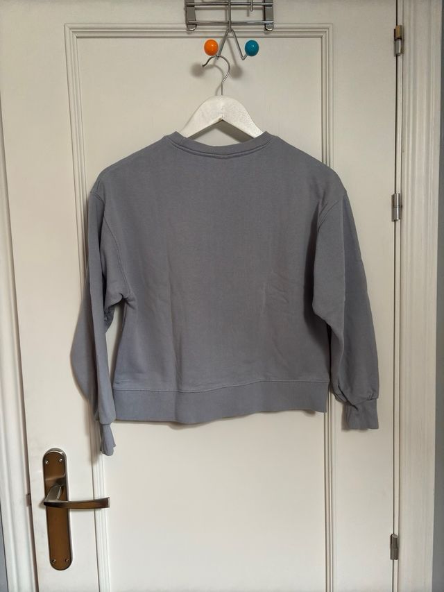 Sudadera gris azulada