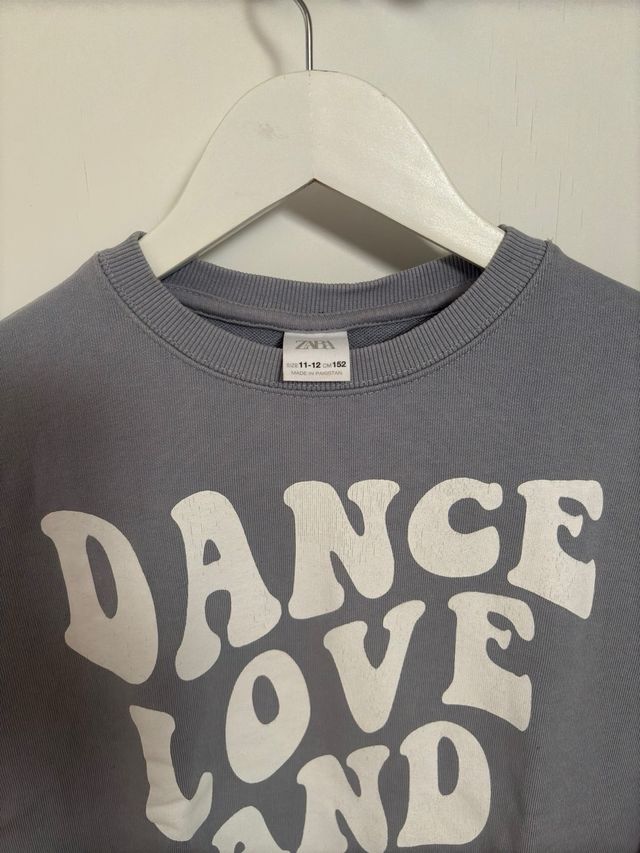 Sudadera gris azulada