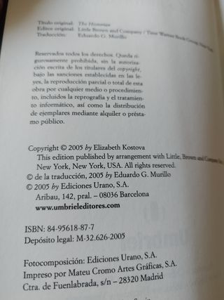 La historiadora. Novela de Elisabeth Kostova