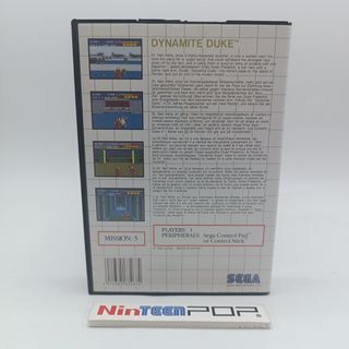 Dynamite Duke Sega Master System