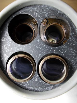 Lupa binocular Olympus de 10 o 20 aumentos