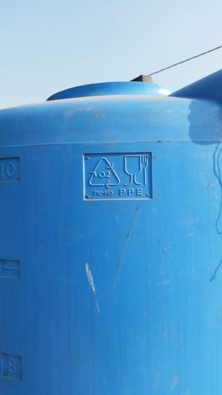 Cisterna verticale in ppe