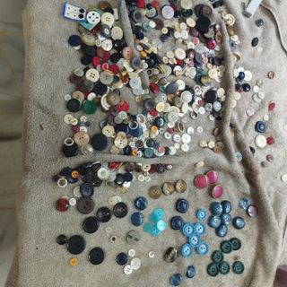 Lote de botones antiguos