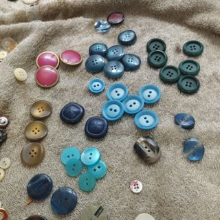 Lote de botones antiguos