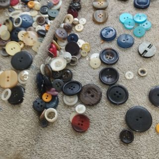 Lote de botones antiguos