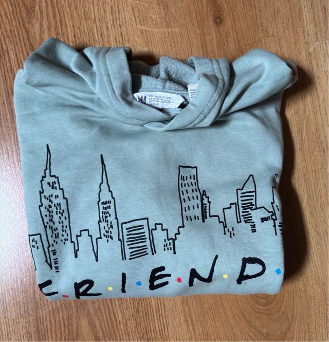 Sudadera verde de “friends”