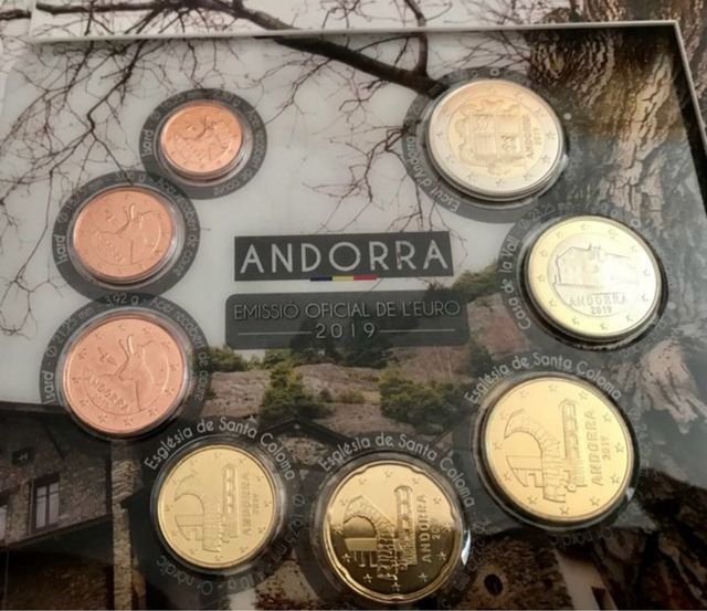 Monedas conmemorativas de Andorra más series