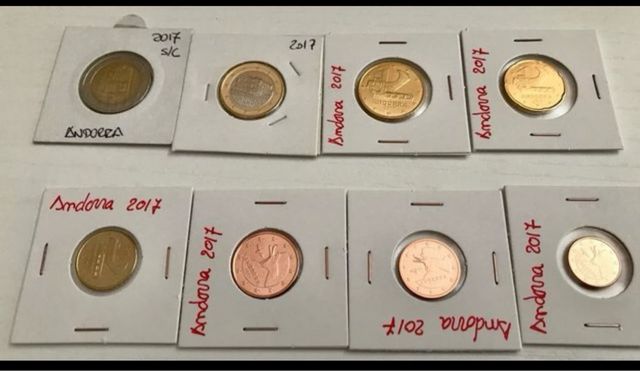 Monedas conmemorativas de Andorra más series