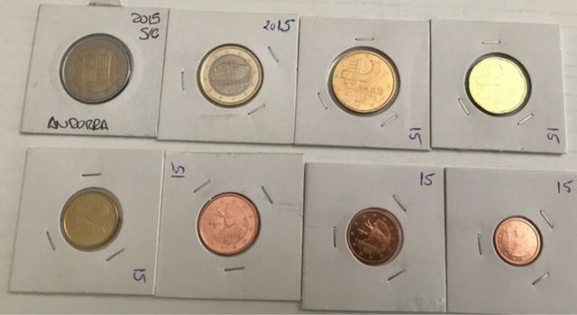 Monedas conmemorativas de Andorra más series