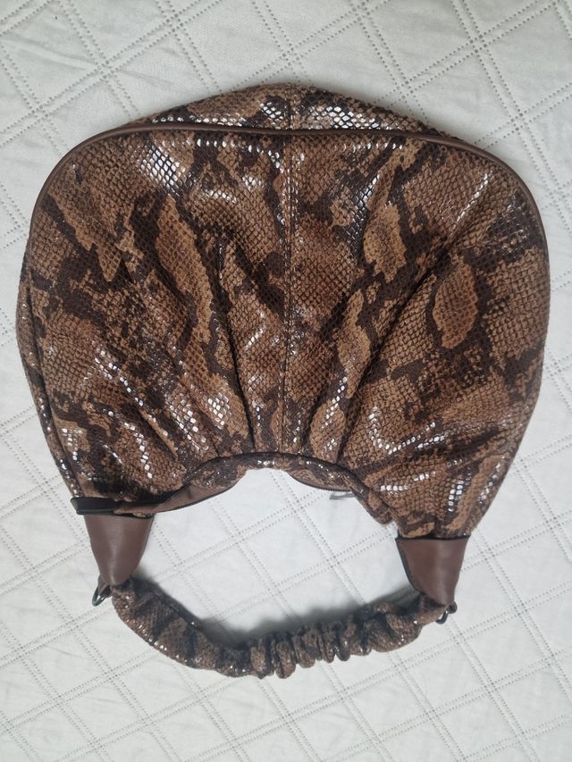 Bolso piel ante animal print