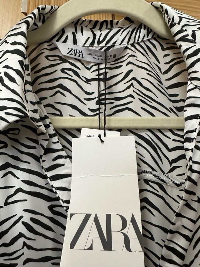Camisa estampada Zara