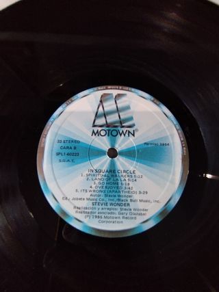 Vinilo Steve Wonder - On Square Circle