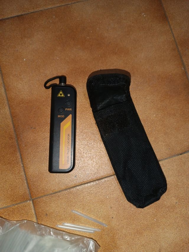 Herramienta fallos fibra óptica