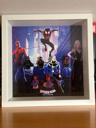 Lego spiderman cuadro
