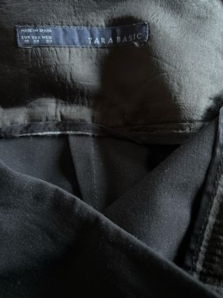 Linda falda Zara y camisa Coronel tapioca 