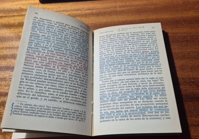 I. Kant: Crítica del Juicio