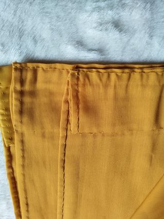 Cortinas mostaza