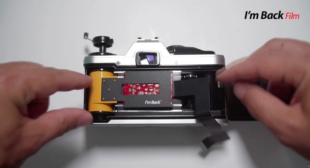 Respaldo digital para cámaras anlógicas I´M BACK