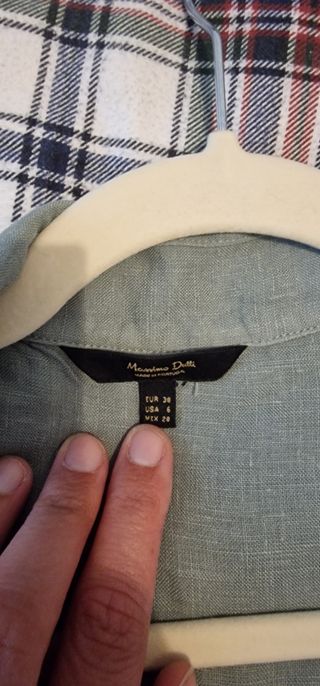 Camisa Massimo Dutti talla L