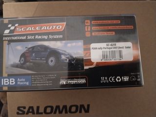 Peugeot 208 scaleauto Carlos Sainz+2 chasis