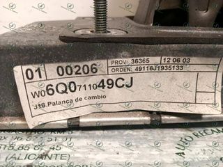 6Q0711049CJ PALANCA DE CAMBIO SEAT IV ST (6J8, 6P8