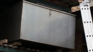 Cisterna in acciaio inox rettangolare