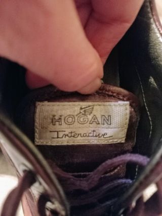 Scarpe Hogan interactive bordeaux 37.5