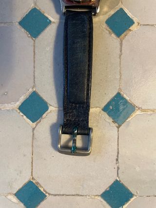 Reloj de pulsera Christian Lay plateado y negro