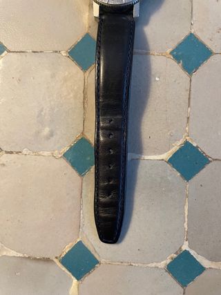 Reloj de pulsera Christian Lay plateado y negro