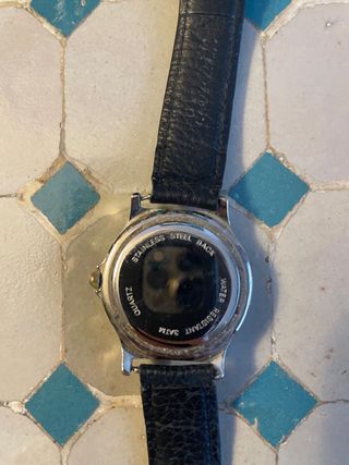 Reloj de pulsera Christian Lay plateado y negro