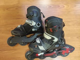 Patines en linea y protecciones 
