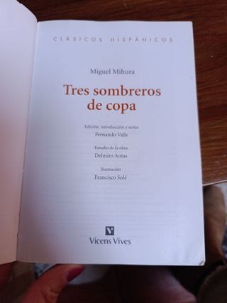 Tres Sombreros De Copa N/c