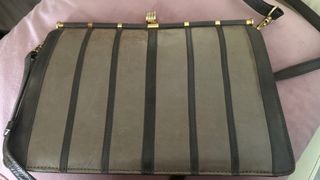 BOLSO CARTERA EN PIEL AUTÉNTICA