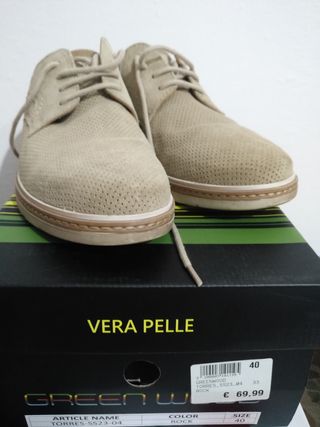 Scarpe uomo in pelle