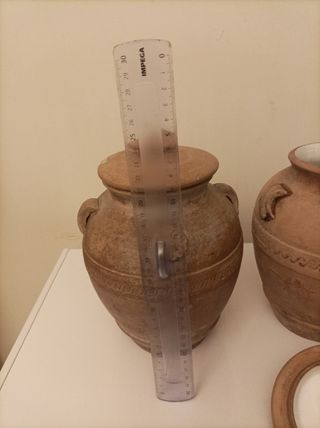 Vasi potiche in terracotta toscana