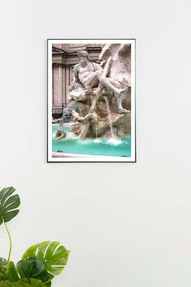 Quadro fotografico Fontana dei Quattro Fiumi,Roma 