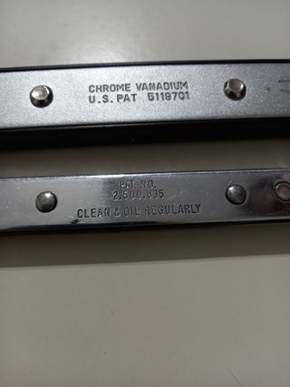 Set 2 chiavi a cricchetto ABC