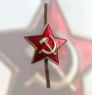 Insignia estrella roja sovietica URSS