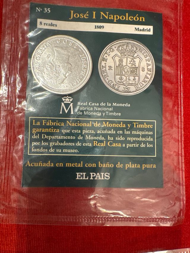 13 Monedas coleccion nuevas baño plata y oro